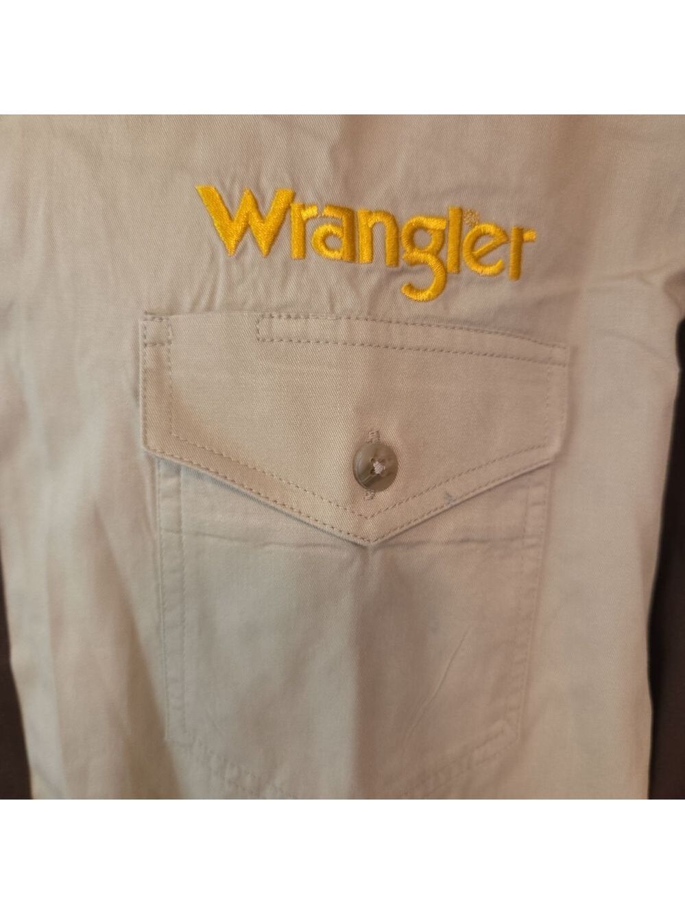 Men's Wrangler 2007 National Finals Rodeo Button Up Shirt Size XL - Picture 5 of 7